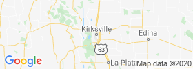 Kirksville map
